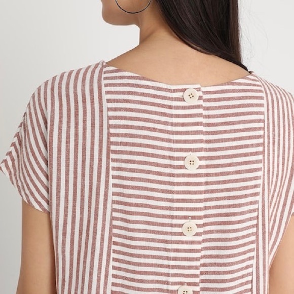 Madewell Button-Back Dress - Picture 4 of 7